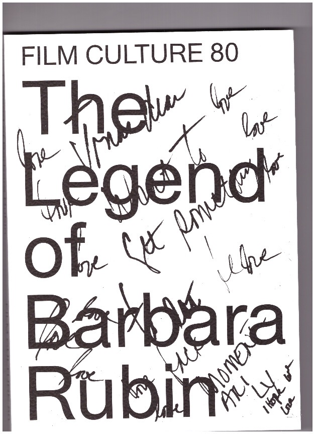 MEKAS, Jonas (ed.) - Film Culture 80. The Legend of Barbara Rubin